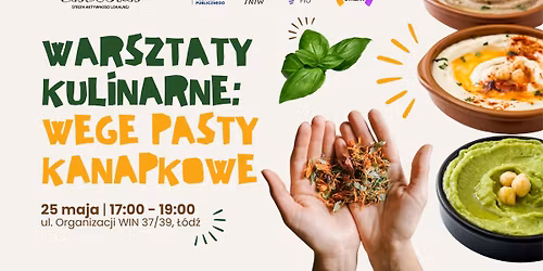 Warsztaty kulinarne: wege pasty kanapkowe \ud83e\udd6a