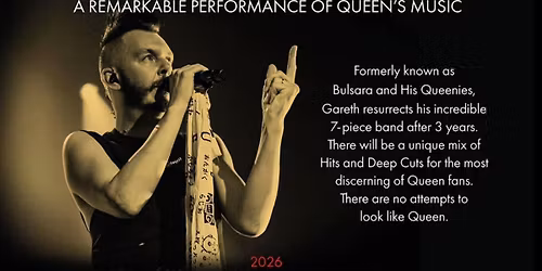 Gareth Taylor and his Queenies - Leeds O2 Academy