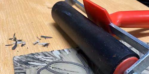 Mandala Lino Printing