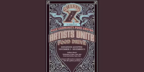 Artists Unite Food Drive