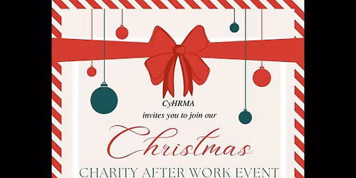 Christmas Charity After Work Event