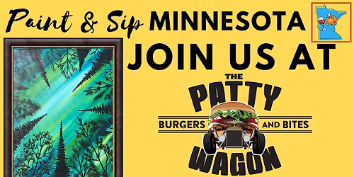 April 11 Paint & Sip at The Patty Wagon