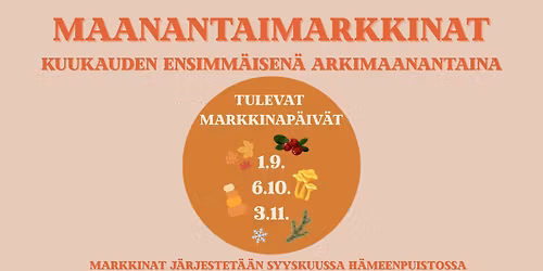 Maanantaimarkkinat