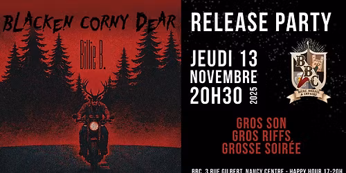 \ud83e\udd18\ud83d\udd25 Release Party \u2013 Billie B. au BBC \ud83d\udd25\ud83e\udd18