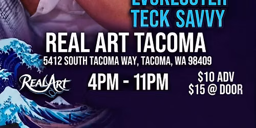 Real Art Tacoma x The Plur Exchange Present: EDO FEST RAVE a Benefit for Edo's Family Ft. Goku, Tofu
