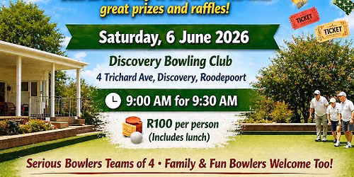 Interhome Care SA Bowls Day Fundraiser — Discovery Bowls Club