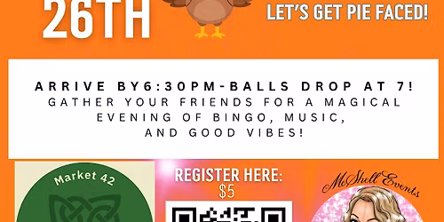 Friendsgiving Boozy Bingo at Market 42 in Brunswick