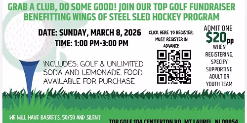 Top Golf Fundraiser for youth and adult programs