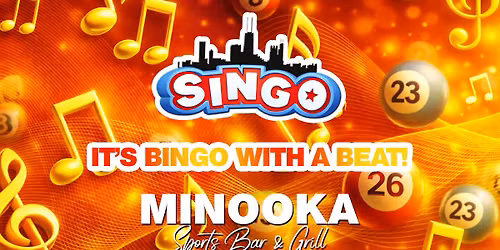 Jackpot B.I.N.G.O. = Your New Favorite night at Minooka Sports Bar & Grill