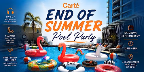 End of Summer Pool Party