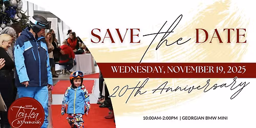 Barrie Toy Tea 20th Anniversary