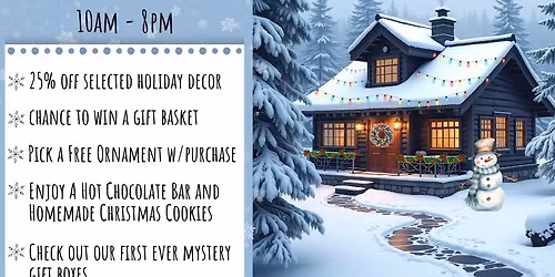 A Cozy Cabin Christmas 