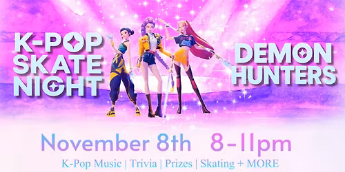 KPop Demon Hunters Skate Night