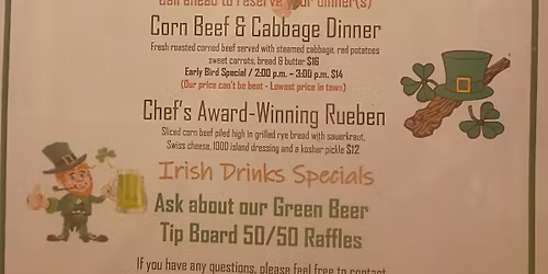 St Patrick's Celebration