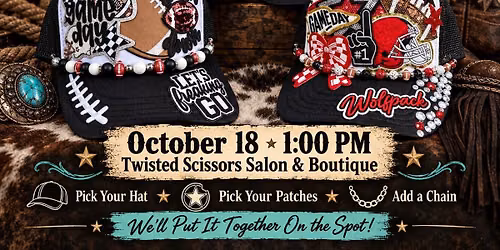CUSTOM TRUCKER HAT PARTY