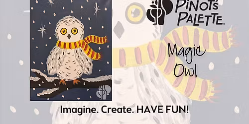 $30 Magic Owl Family Painting