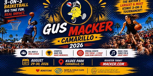Gus Macker Camarillo 3-on-3 Basketball Tournament