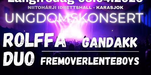 UNGDOMSKONSERT LANGFREDAG