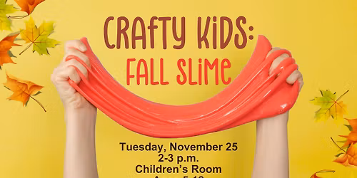 Crafty Kids: Fall Slime