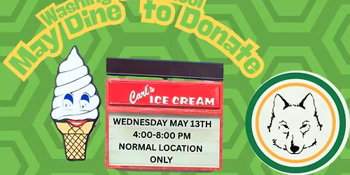 Washington School May Dine to Donate- Carl's Ice Cream (Normal)