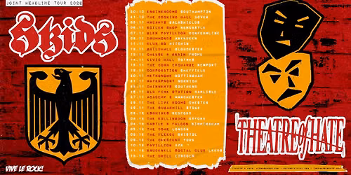 Skids and Theatre of Hate (Joint headline Tour)