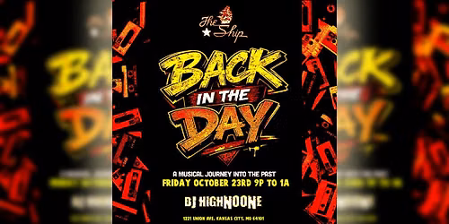 DJ Highnoone: Back in the Day