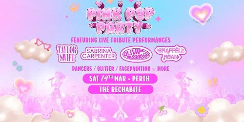 The Pink Pop Party is coming to Perth!