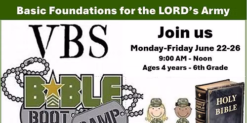Bible Boot Camp Vacation Bible School