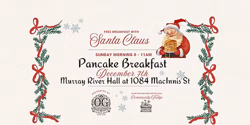 Annual Christmas Pancake Breakfast with Santa