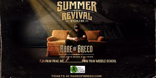 Rare of Breed LIVE in Paw Paw, MI at Paw Paw Middle School