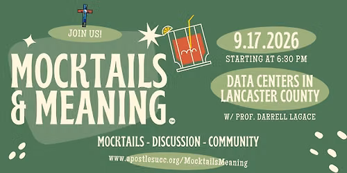 Mocktails & Meaning\u2122: Data Centers in Lancaster County