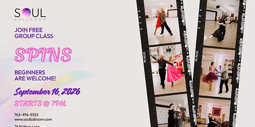 Spins - FREE DANCE CLASS