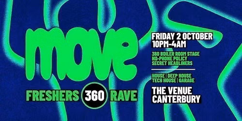 MOVE \u26a1\ufe0f Freshers 360 Rave