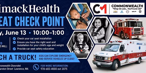 Car Seat Check Point + Touch-a-Truck