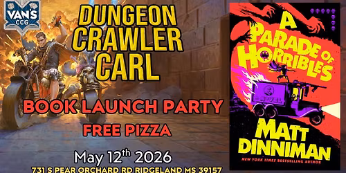 Dungeon Crawler Carl Book Launch Party