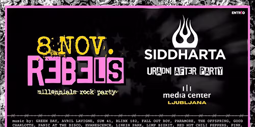 REBELS \ud83d\udd25 OFFICIAL SIDDHARTA AFTER PARTY | MEDIA CENTER | 8. November 2025