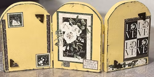 Tri-Fold Photo Holder