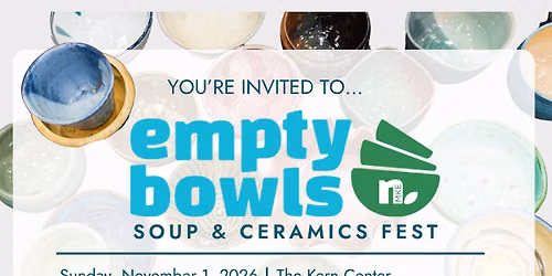 Empty Bowls 2026: An Event Supporting NourishMKE Community Food Centers
