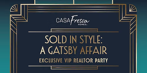 Sold in Style: A Gatsby Affair