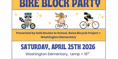 Washington Elementary Bike Block Party!