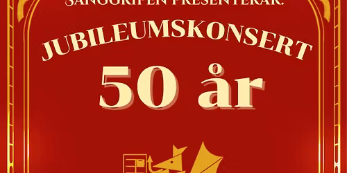 S\u00e5nggripens jubileumskonsert 