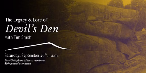 The Legacy & Lore of Devil's Den with Tim Smith