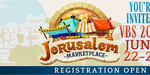 VBS 2026: Jerusalem Marketplace!
