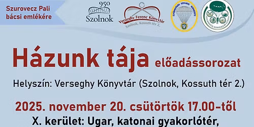 H\u00e1zunk t\u00e1ja el\u0151ad\u00e1ssorozat Szolnok m\u00faltj\u00e1b\u00f3l-Ugar, katonai gyakorl\u00f3t\u00e9r, kisgyep-fah\u00e1z, szikla