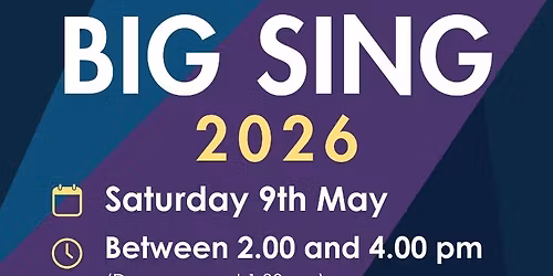 The Big Sing Event 2026