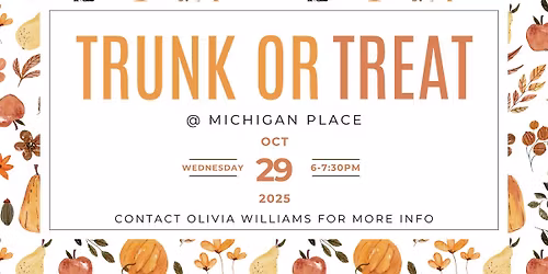 Trunk or Treat @ Michigan Place