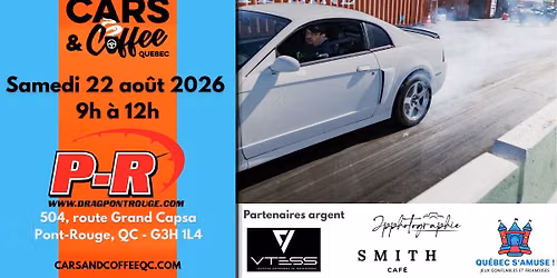 Cars & Coffee Qu\u00e9bec x Piste de Pont-Rouge