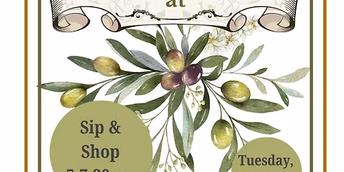 Olive Crush Farms 1 Year Anniversary Sip & Shop w\/Mimosas!