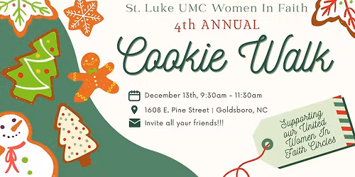 4th Annual Cookie Walk\ud83c\udf6a\ud83c\udf84