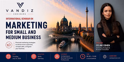 International Marketing seminar and conference in Berlin